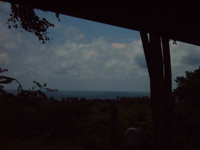 Ocean view from Bungalow